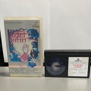 Betamax The Secret of NIMH Beta Tape
